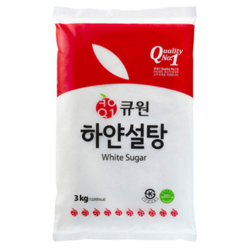 삼양큐원하얀설탕 3kg
